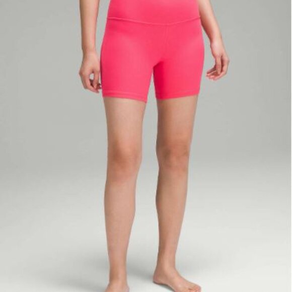 Lululemon Align HR Shorts 6” Size 6 in Lip Gloss - EUC - Nulu Fabric - Picture 4 of 5